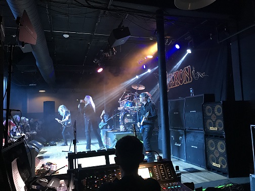 SAXON STAGE VIEW